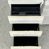 3 Drawer Rolling Cabinet image 3